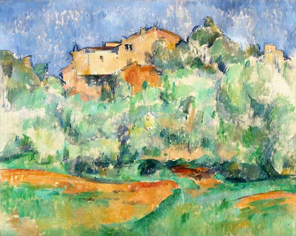 The House at Bellevue, 1888-92 de Paul Cézanne