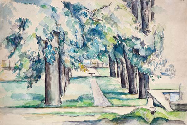 Avenue of Chestnut Trees at the Jas de Bouffan de Paul Cézanne