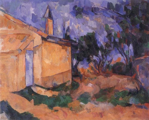 Le Cabanon de Jourdan ll (Jordan's hut) de Paul Cézanne