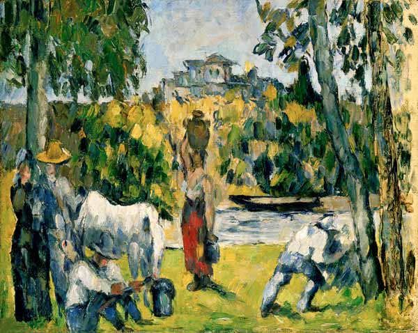 Life in the Fields de Paul Cézanne