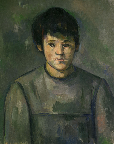 Portrait of a girl de Paul Cézanne