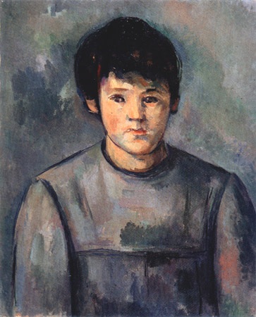 Girl portrait de Paul Cézanne