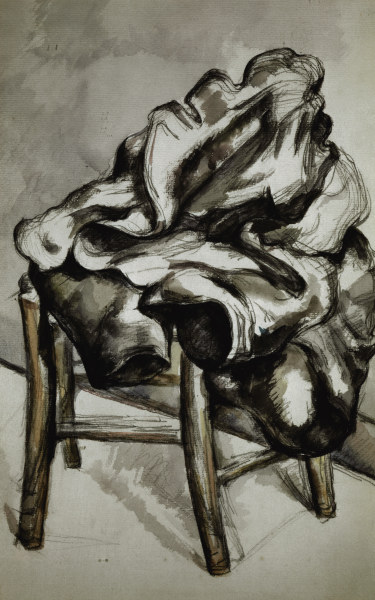 Coat on Chair de Paul Cézanne