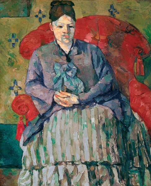 Portrait Madame Cezanne de Paul Cézanne