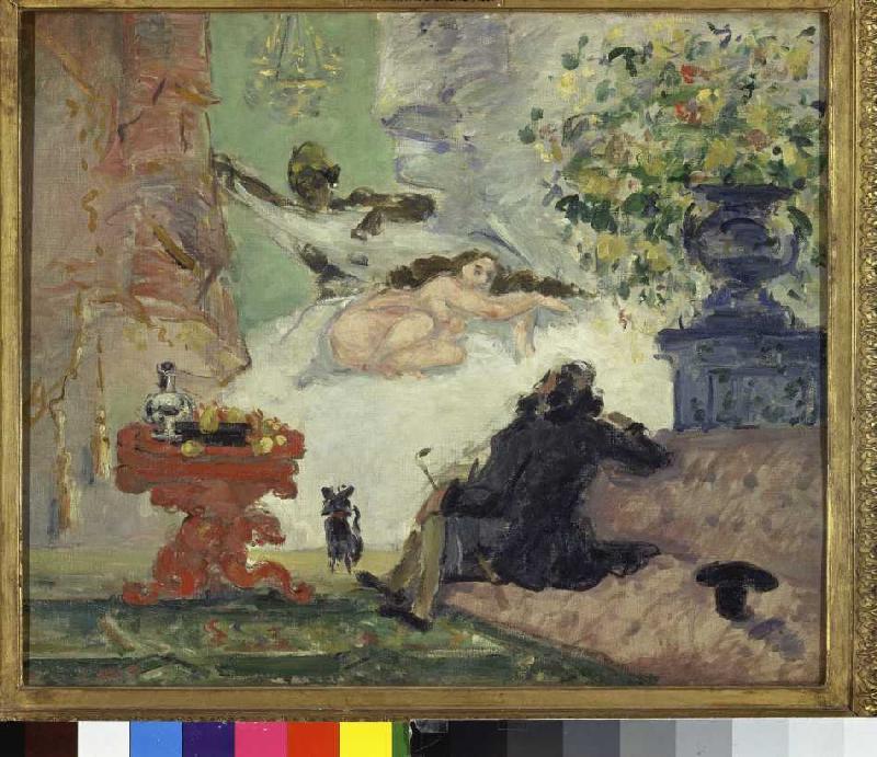 A modern Olympia. de Paul Cézanne
