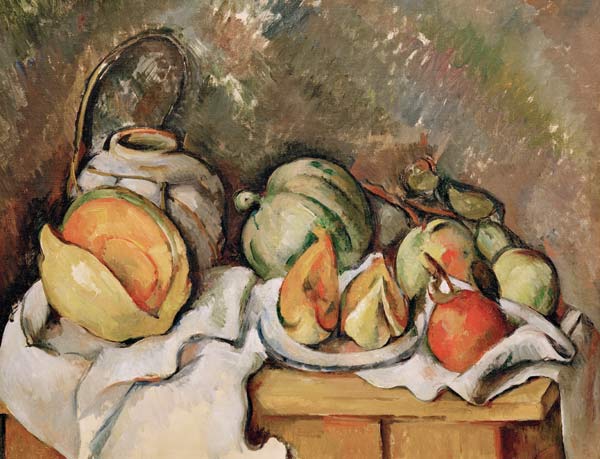 Still life. de Paul Cézanne