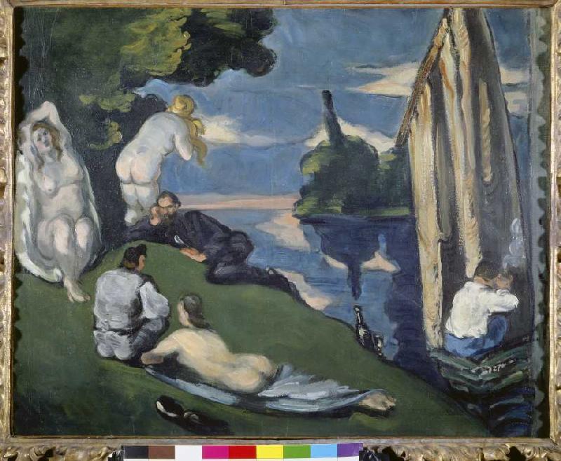 Pastoral (or: Idyll) de Paul Cézanne