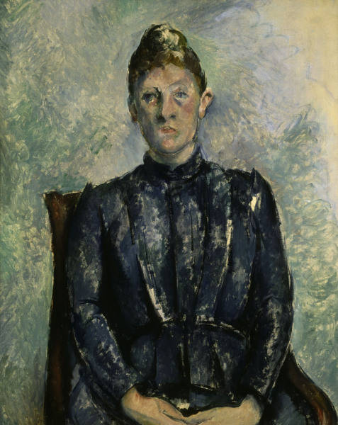 Paul Cezanne, Portrait Madame Cezanne de Paul Cézanne