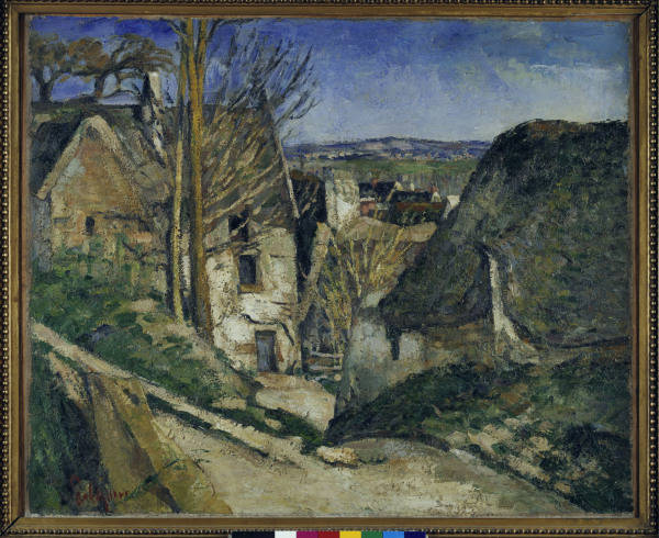 Cezanne /House of the hanged man /c.1872 de Paul Cézanne