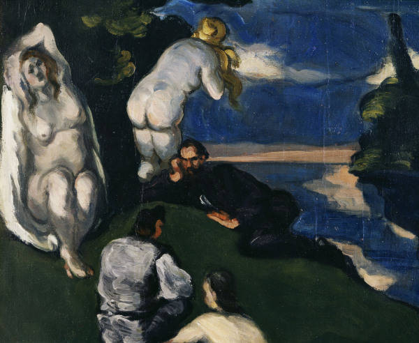 P.Cezanne, / Pastoral / Detail de Paul Cézanne