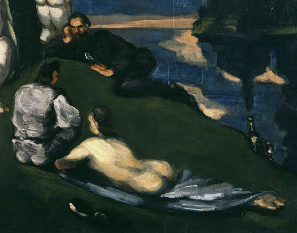 P.Cezanne / Pastoral / Detail de Paul Cézanne