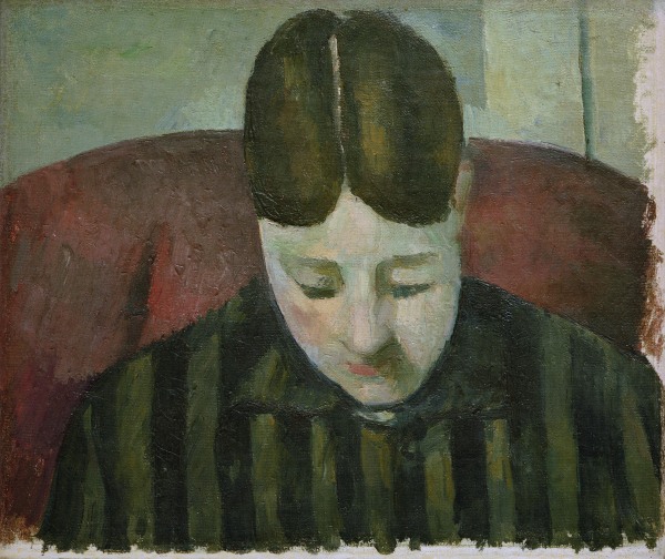 Portrait o.Madame C?Šzanne de Paul Cézanne