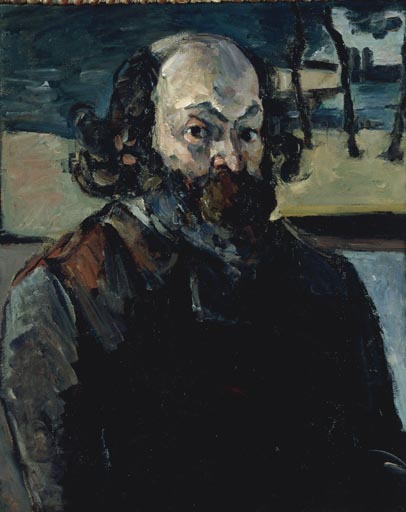 Portrait de l'artiste de Paul Cézanne