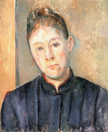 Portrait madam Cezanne lll. de Paul Cézanne