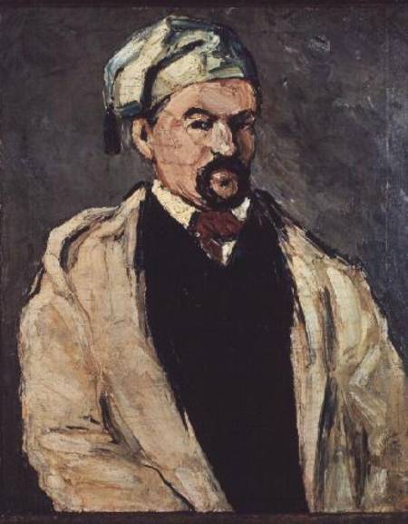 Portrait of a Man in a Blue Cap, or Uncle Dominique de Paul Cézanne