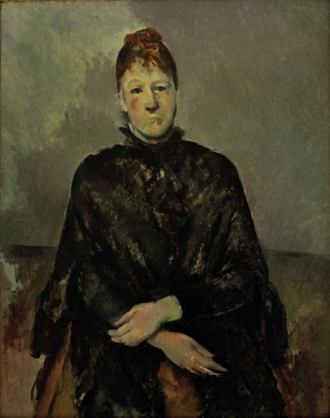 Portrait Madame Cezanne de Paul Cézanne