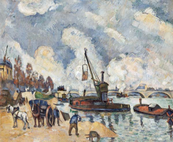 Quai de Bercy, Paris de Paul Cézanne