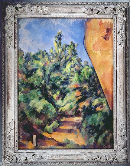 Red rock, c.1895 de Paul Cézanne