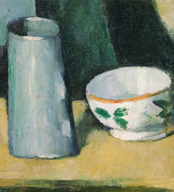 Bowl and Milk-Jug de Paul Cézanne