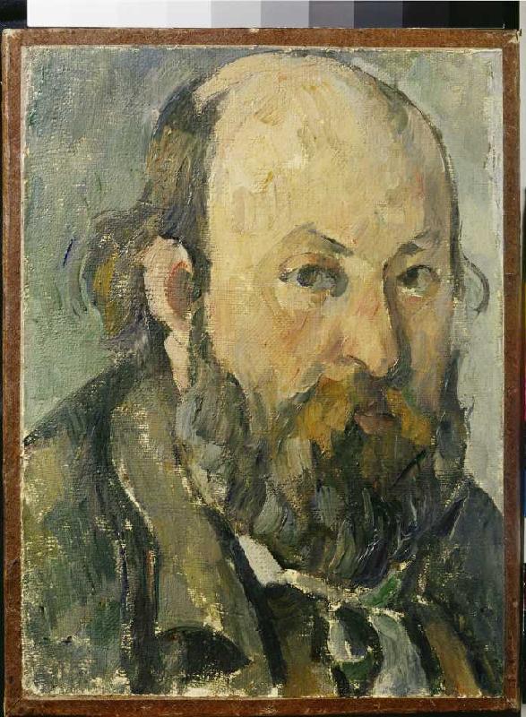 Self-portrait. de Paul Cézanne