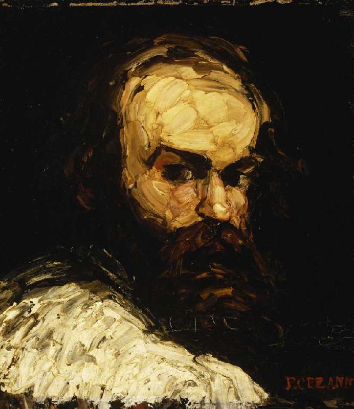 Selbstportrait des Künstlers de Paul Cézanne