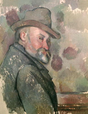 Self Portrait, 1890-94 (oil on canvas) de Paul Cézanne