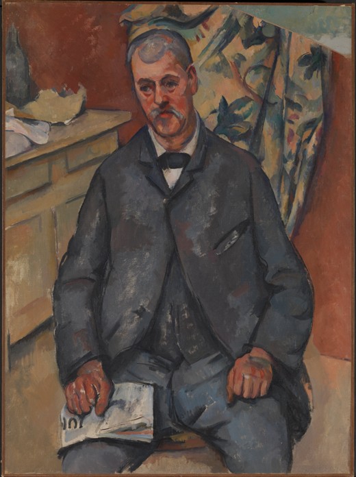 Seated Man de Paul Cézanne