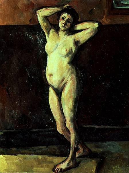 Standing Nude Woman de Paul Cézanne