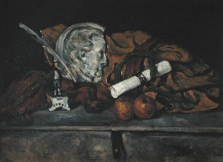 Still Life of the Artist's Accessories de Paul Cézanne