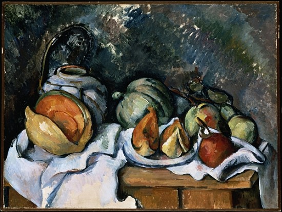Still Life with Fruit and a Ginger Pot, c.1895 de Paul Cézanne