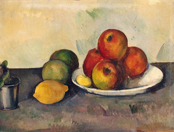 Still Life with Apples de Paul Cézanne