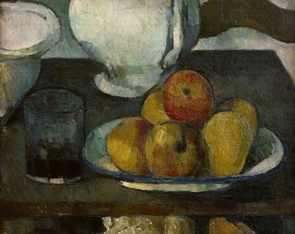 Still-life with apples... de Paul Cézanne