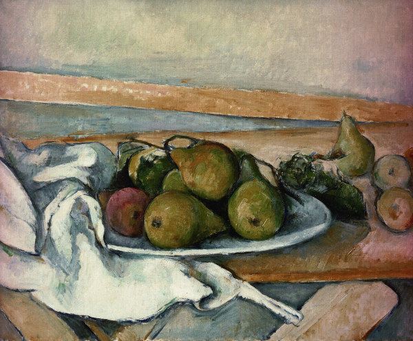 Still-life with pears de Paul Cézanne