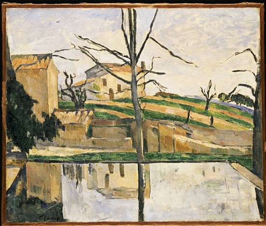 The Pool at Jas de Bouffan, c.1878 de Paul Cézanne