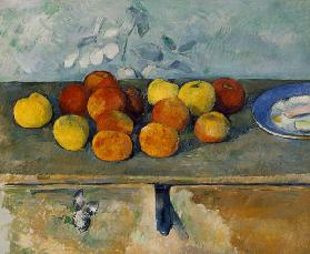 Apples a.Biscuits / Cezanne / c.1879/82