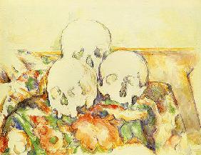 Quiet life with three dead man skulls