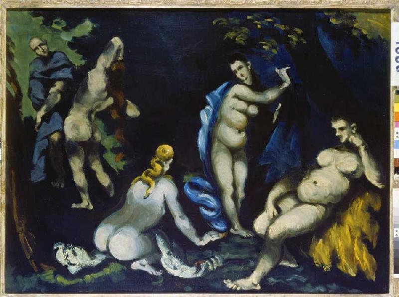 The temptation of St. Antonius. de Paul Cézanne
