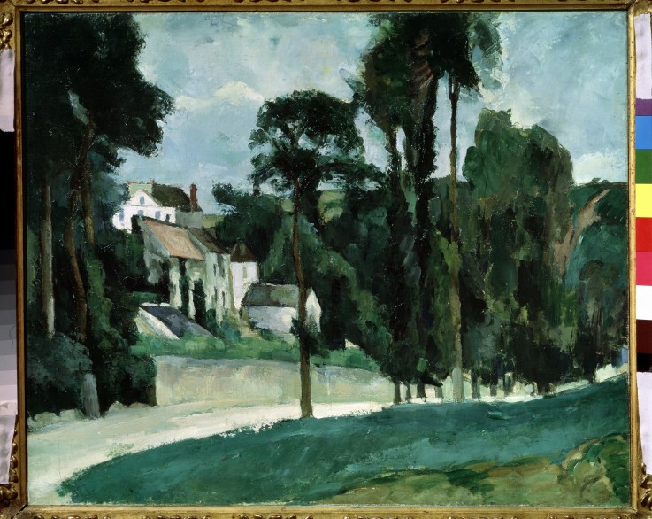 Road at Pontoise de Paul Cézanne