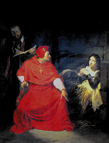 Jeanne d Arc vor dem Kardinal von Winchester de Paul Delaroche