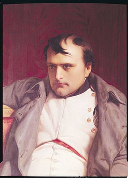 Napoleon (1769-1821) after his Abdication  (detail of 157912) de Paul Delaroche