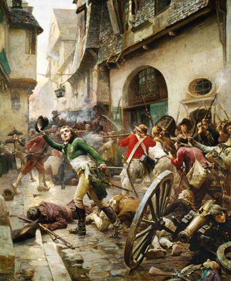 Henri de La Rochejaquelein (1772-94) at the Battle of Cholet de Paul Emile Boutigny