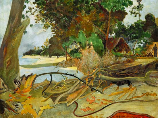 Te burao (Der Hibiskusbaum) de Paul Gauguin