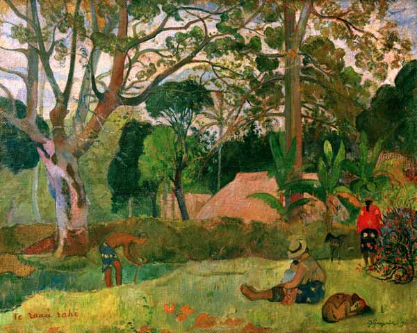 Te raau rahi (Der große Baum) de Paul Gauguin