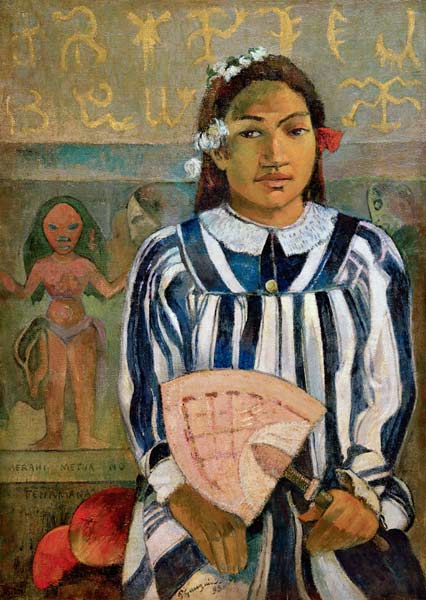 Merahi metua no Tehamana de Paul Gauguin