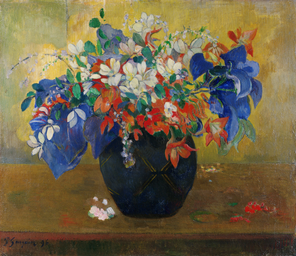 A Vase of Flowers de Paul Gauguin