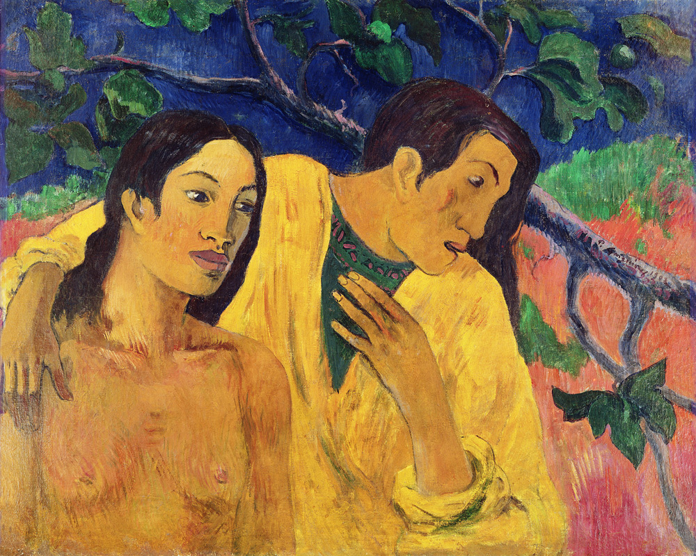 Flight (Tahitian Idyll) de Paul Gauguin