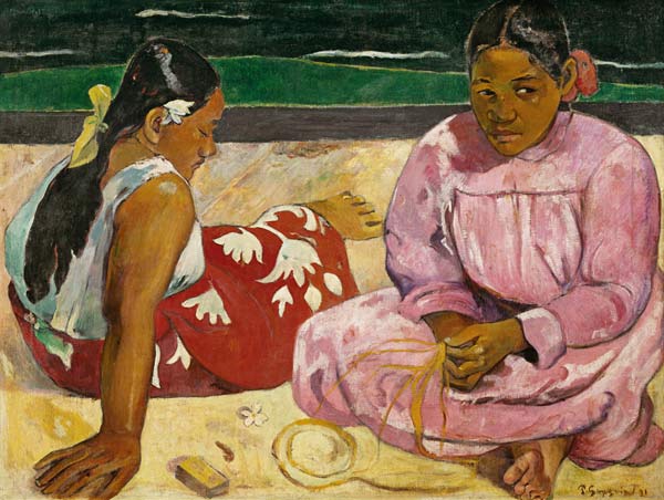 Mujer de Tahití de Paul Gauguin