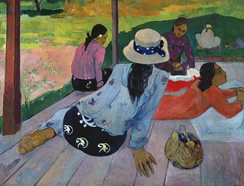 La Siesta de Paul Gauguin