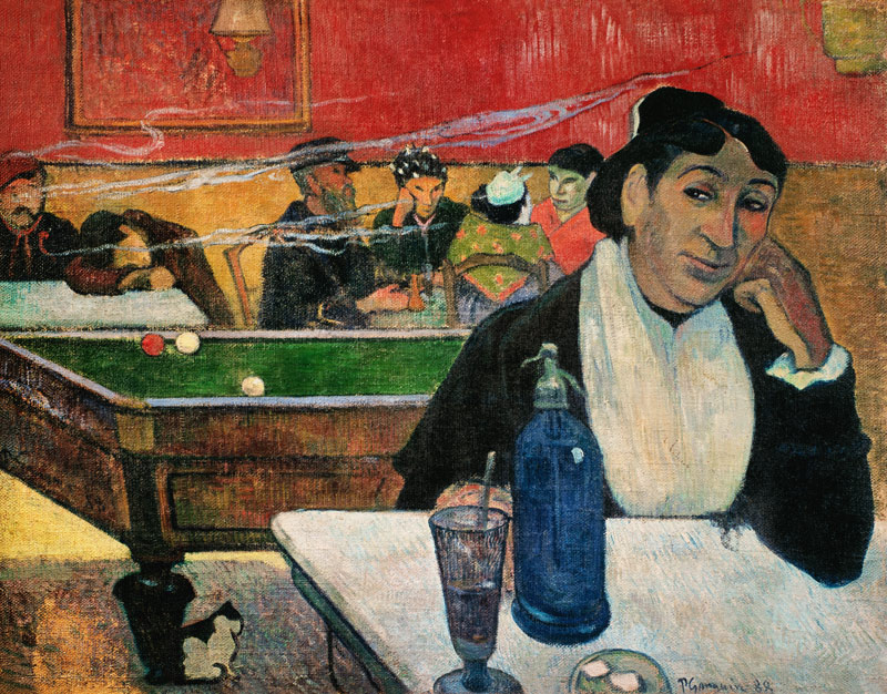 Café en Arles de Paul Gauguin