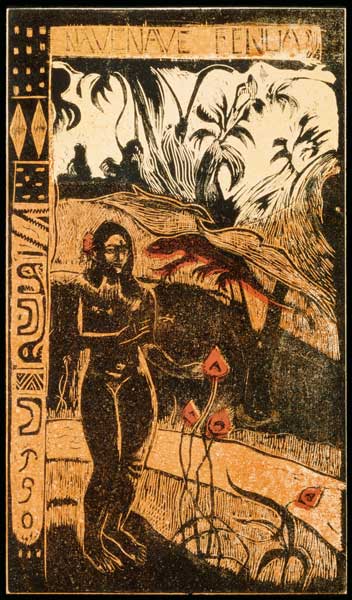 Nave Nave Fenua (Mongan, Korn-Feld, Joachim 14) de Paul Gauguin
